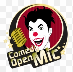 Comedy Open Mic Logo Contest Entry - Png