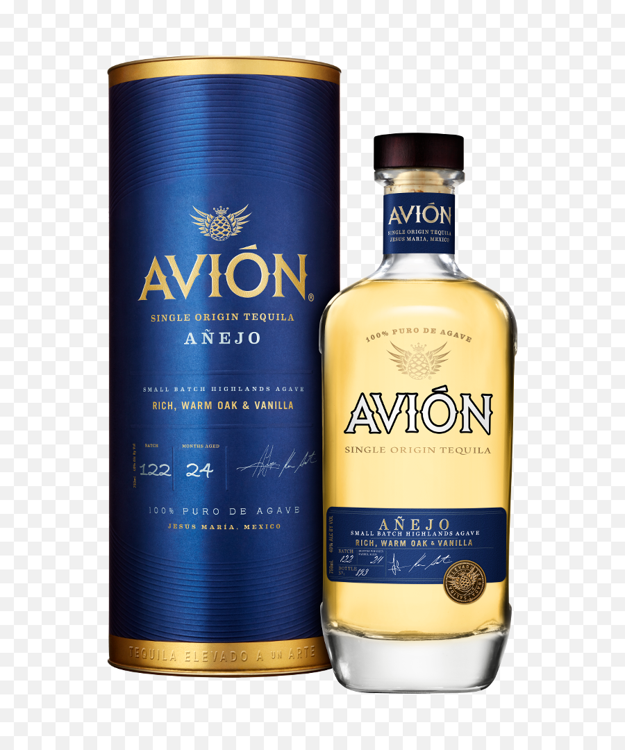 Anejo - Avion Tequila Anejo Png,Tequila Bottle Png