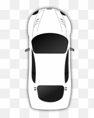 Cartoon Png White Color Transparent - Top View