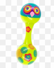 Maracas Rattle - Chica Chica Panda Pylones Rassel Png,Maraca Png