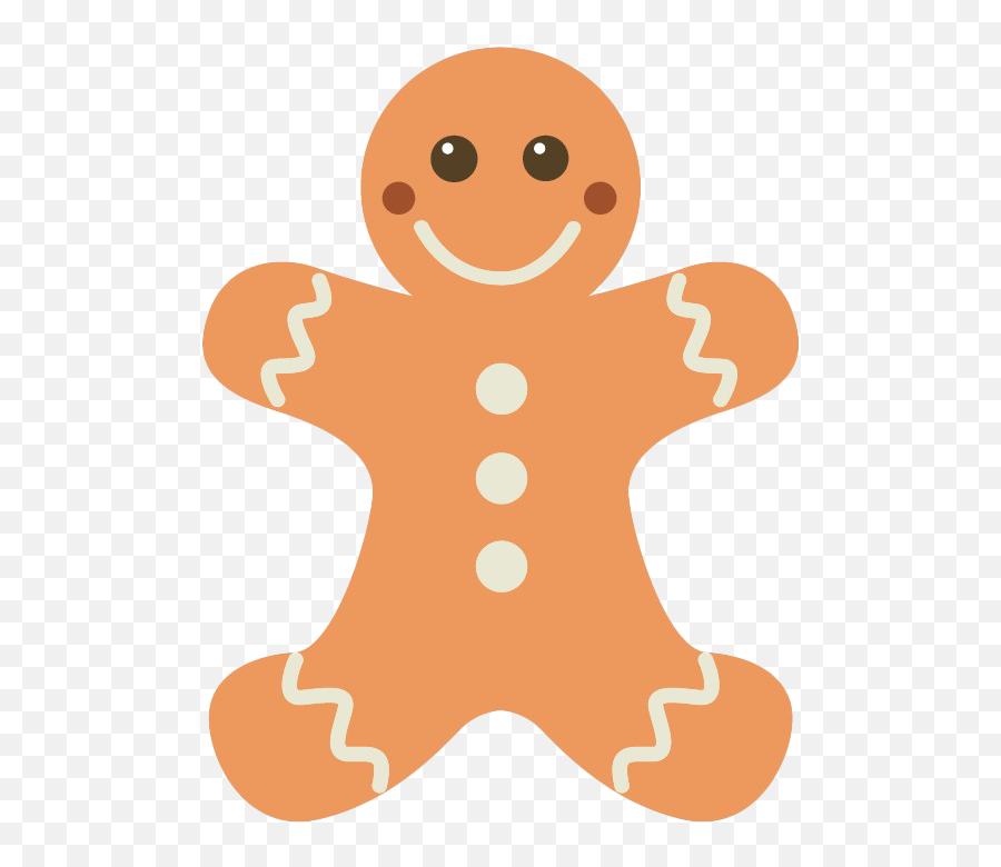 Christmas Gingerbread Man Transparent Png Mart - Gingerbread Man Png,Christmas Cookies Png