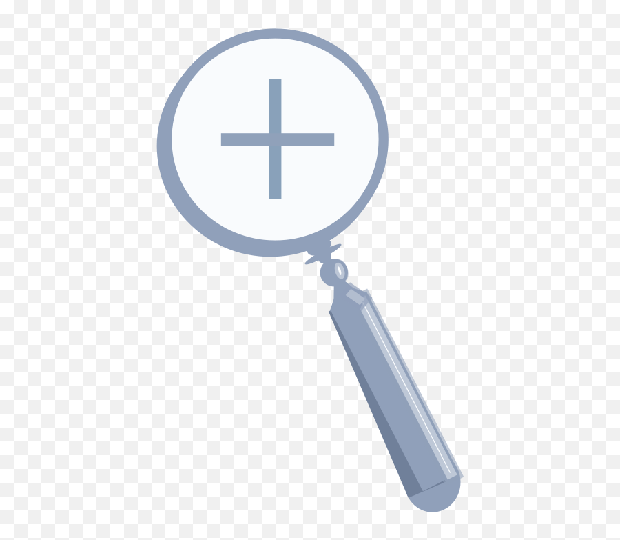 Magnifying Glass Png Svg Clip Art For Web - Download Clip Cross,Magnifying Glass Png
