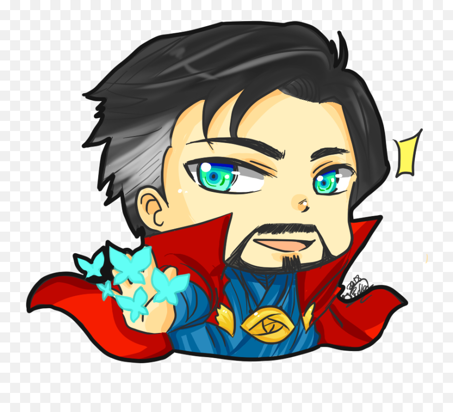 Doctor Strange U0026 Iron Man Strawberry - Mayo Cartoon Clipart Doctor Strange Image Cartoon Png,Doctor Strange Transparent