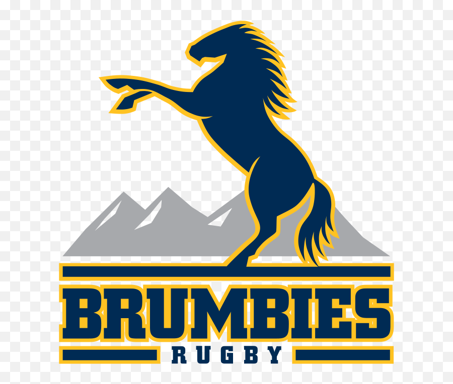 Brumbies Logo Evolution History And Meaning - Brumbies Rugby Png,Mountains Logo