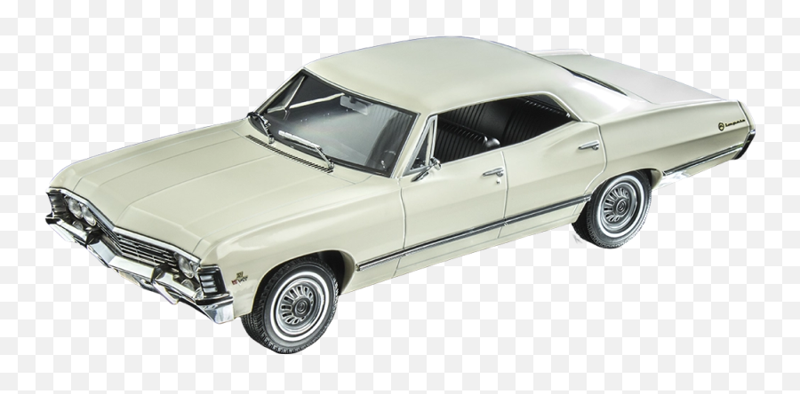 Download 1967 White Chevrolet Impala - Classic Car Png,Impala Png