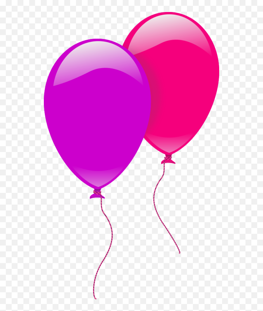 Pictures Of Party Balloons - Clipartsco Pink And Purple Balloons Clipart Png,Balloons Clipart Png