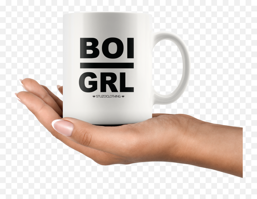 Boi Grl Mug - Mug Png,Boi Hand Transparent
