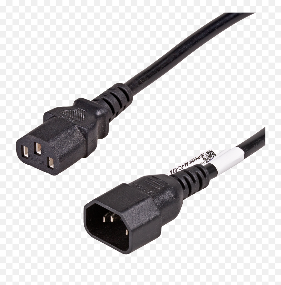 Extension Power Cable C13 C14 30m Ak - Pc07a Tápkábel Hosszabbító Png,Cables Png