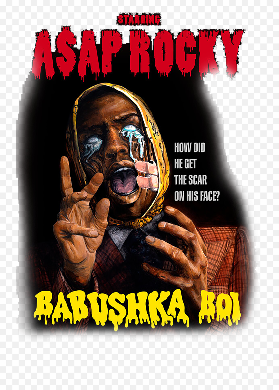 Babushka Boi Asap Rocky T Shirt - Asap Rocky Babushka Boi Poster Png,Asap Rocky Png