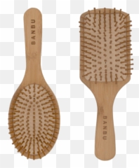 Bamboo Hair Brush - png