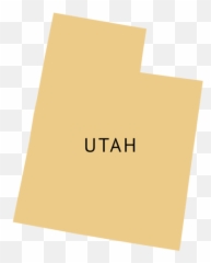 Utah State Plain Map - Transparent Png U0026 Svg Vector File Paper,Plain Png