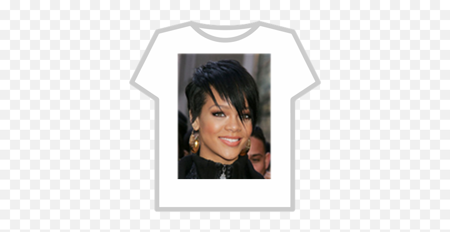 Rihanna Emo - Roblox Rihanna Short Hair Png,Rihanna Transparent