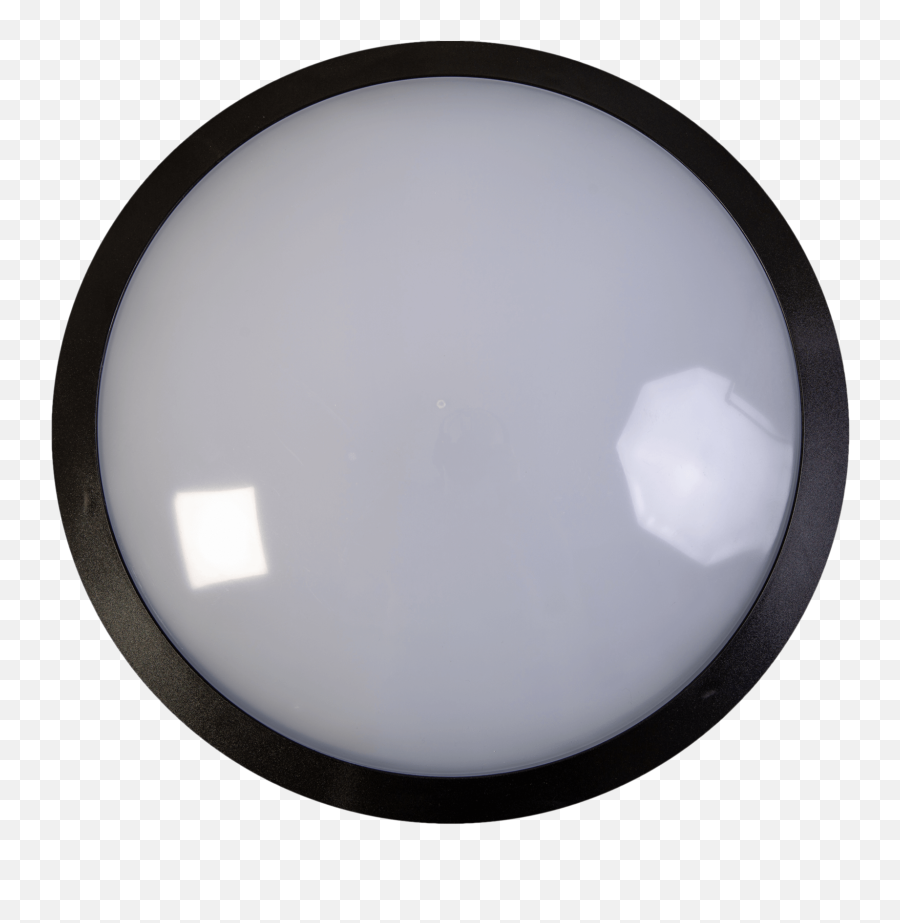 25w Led Standard Black Full Moon Communal Bulkhead Fitting - Blank Clock Face Png,Full Moon Transparent