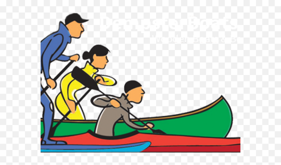 Canoe Clipart Boat - Canoe Png,Canoe Png