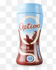 Options White Choc - Jar Hot Chocolate U0026 Malt Drinks Options White Hot Chocolate Png,Hot Cocoa Png