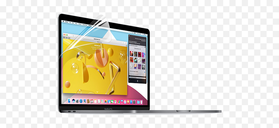 Macbook Screen Protector - Apple Macbook Pro Png,Macbook Transparent