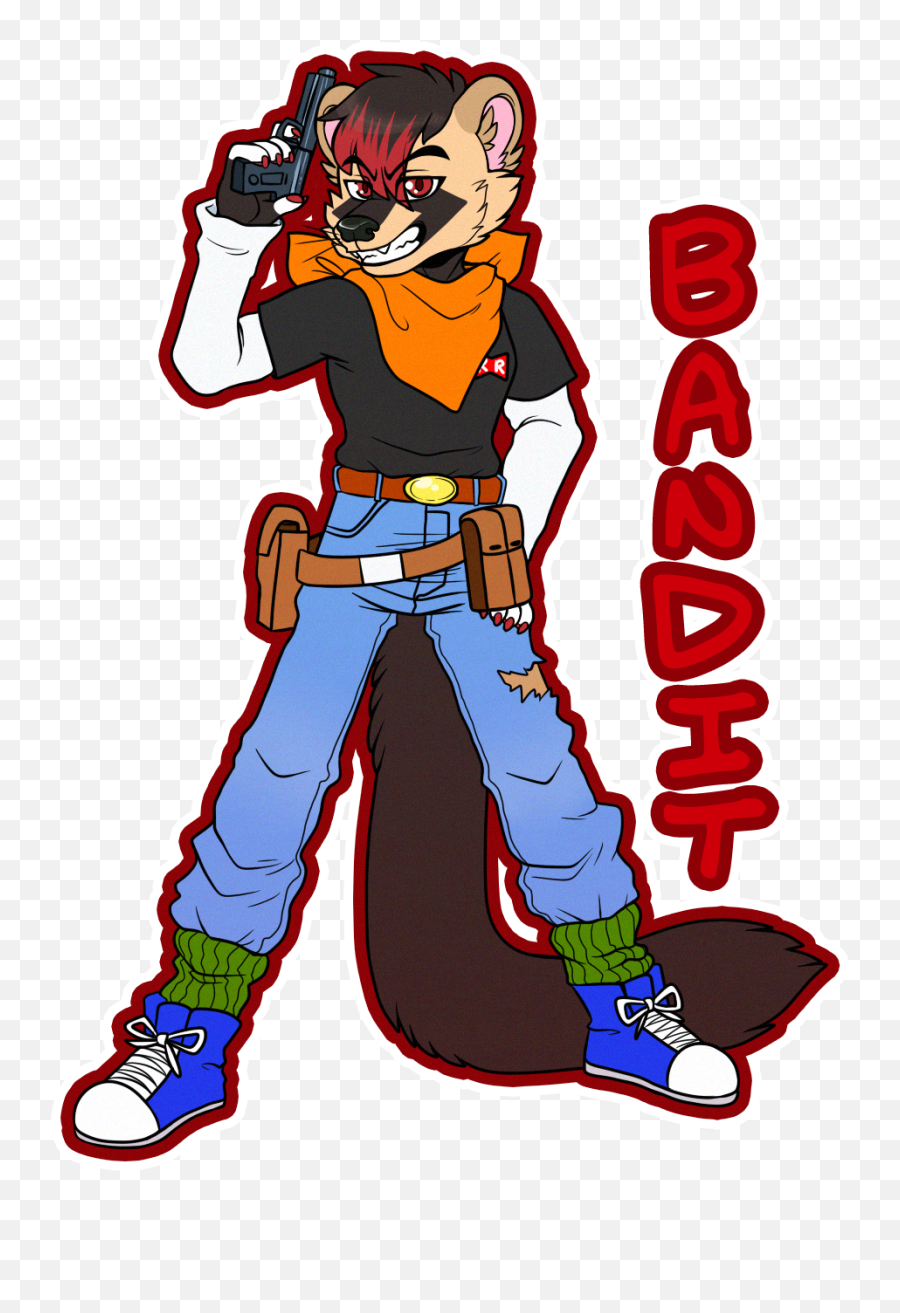 Fur Affinity Dot - Cartoon Bandit Png,Android 17 Png