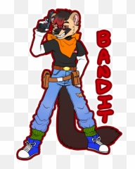 Fur Affinity Dot - Cartoon Bandit Png,Android 17 Png