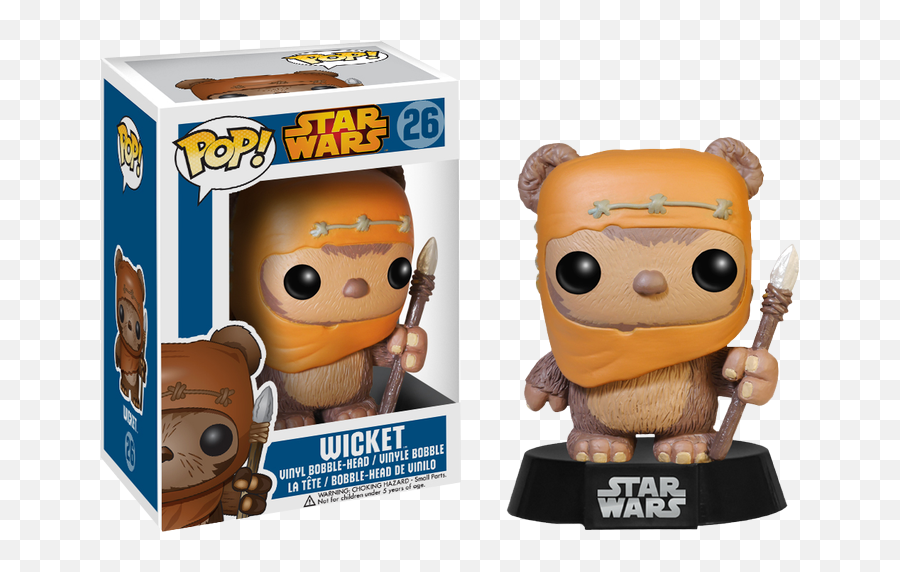 Star Wars - Ewok Wicket Pop Vinyl Wicket Funko Pop Png,Ewok Png