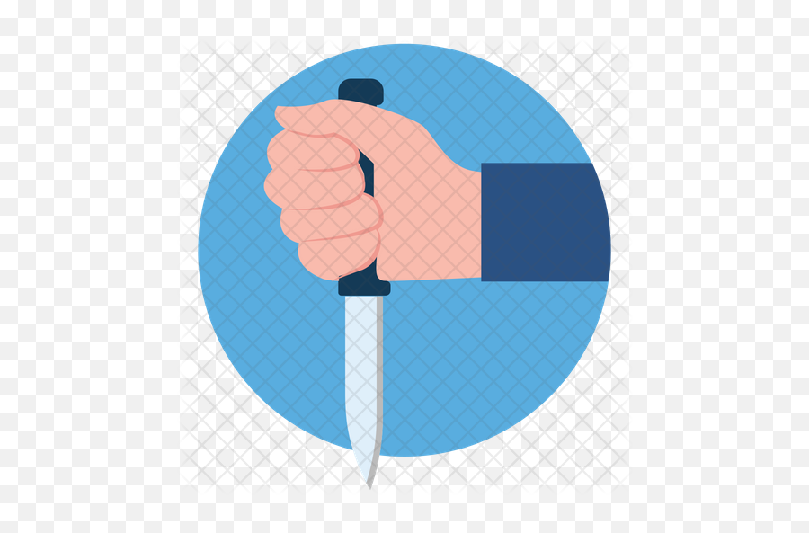 Holding Knife Icon - Illustration Png,Hand With Knife Png