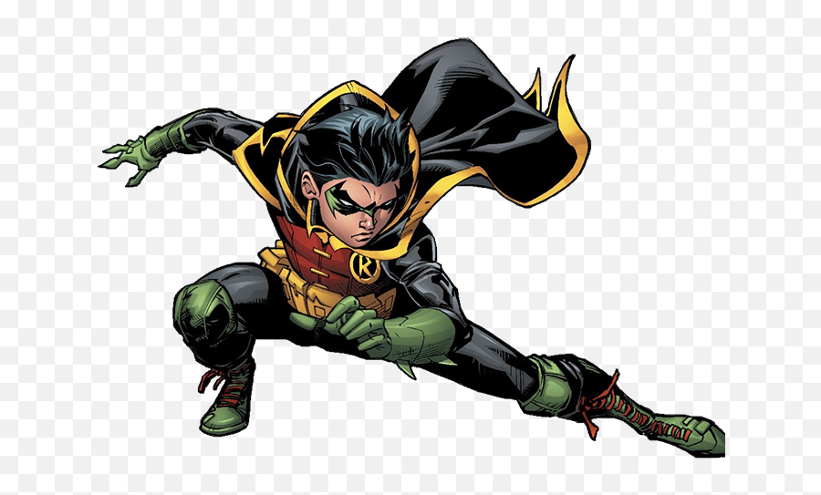Damian Wayne As Robin In Super Sons - Robin Damian Wayne Png,Robin Transparent