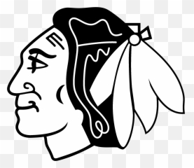 Download Chicago Blackhawks Logo Black - Chicago Blackhawks Logo Vector Png,Chicago Blackhawks Logo Png
