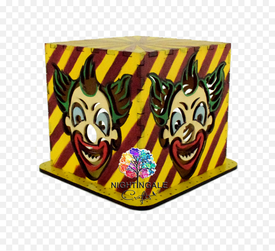 Halloween Scary Clown Design - Fictional Character Png,Scary Clown Png