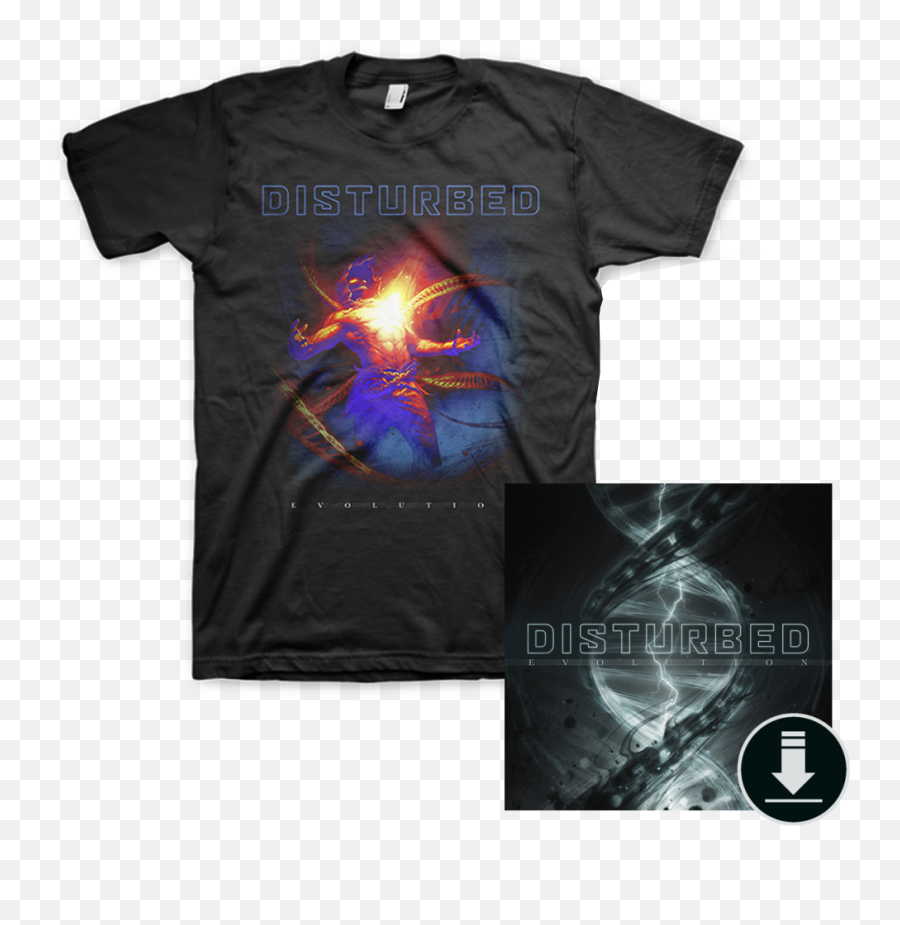 Evolution Was Ready T - Oneohtrix Point Never T Shirt Rifts Png,Disturbed Logo