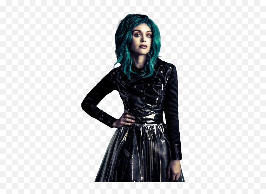 Holland Roden Halloween Costume Png - Holland Roden Blue Hair,Holland Roden Transparent