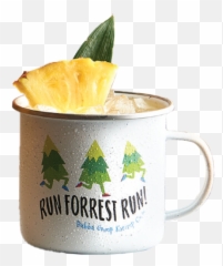 Bubba Gump Run Forrest Camp Mug - Serveware png