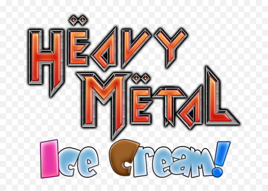 Heavy Metal Ice Cream - Horizontal Png,Heavy Metal Logo