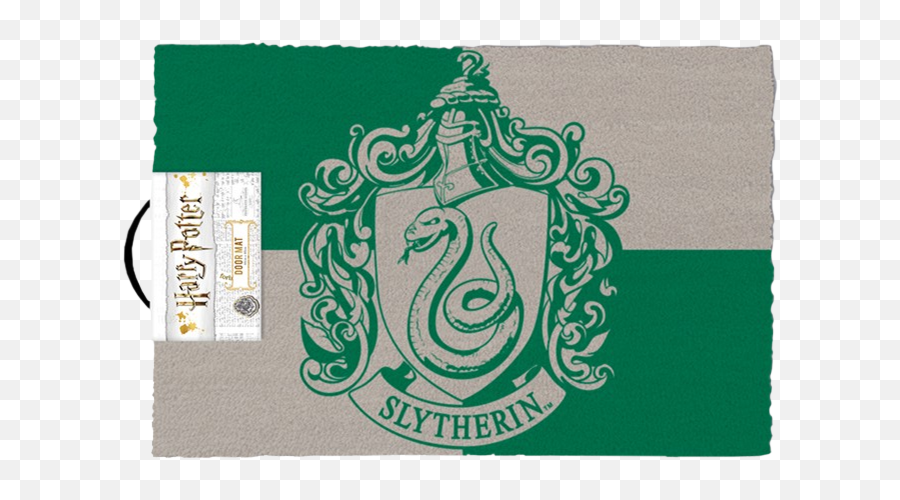 Harry Potter - Slytherin Crest Doormat Crest Harry Potter Slytherin Png,Slytherin Logo Png