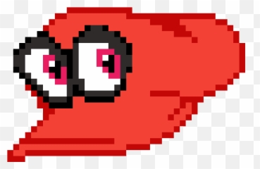 Pixilart - Cappy By Beansizedbrain Pixel Art Football Logos Png,Cappy Png