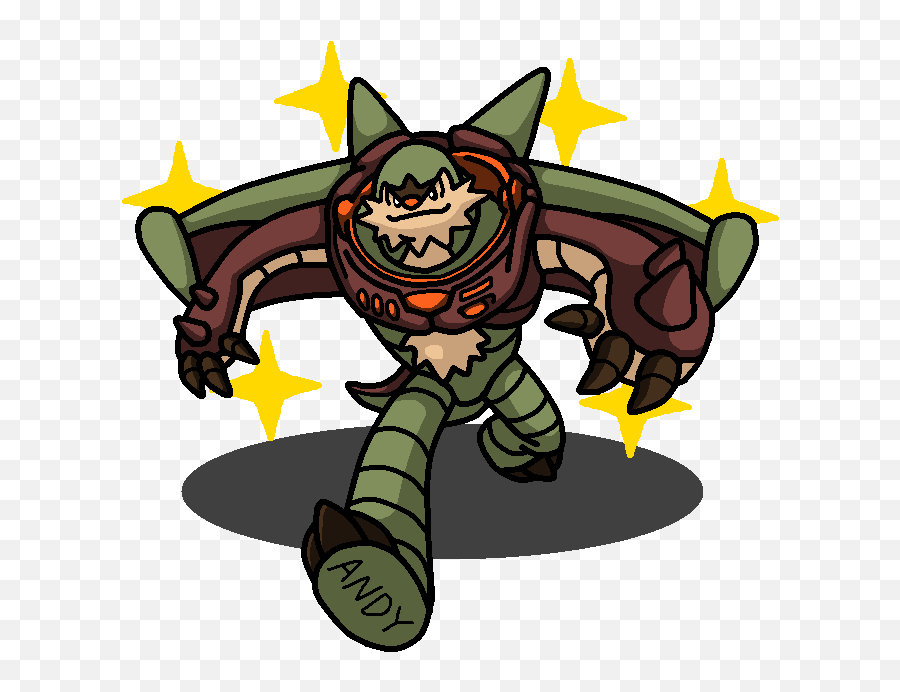 Png - Shiny Chesnaught Clipart Full Size Clipart 4485657 Buzz Lightyear Pokemon,Geodude Png