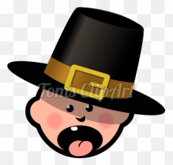 Transparent Pilgrim Clipart - Cartoon Png Download Full Art