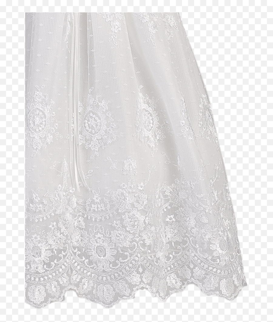 Girls Floral Embroidered Tulle - Lace Dress Png,Lace Ribbon Png