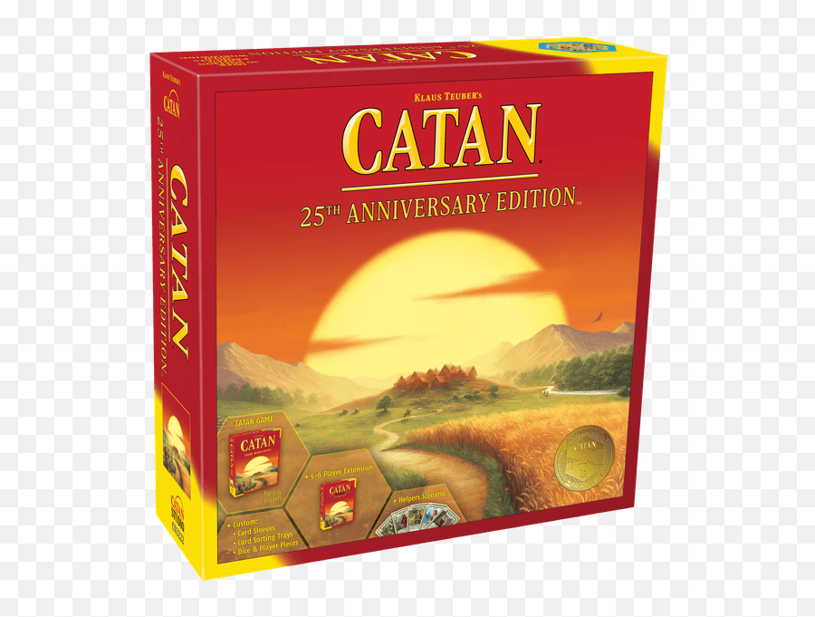 25th Anniversary Edition - Catan 25th Anniversary Png,Discord Honeycomb Icon