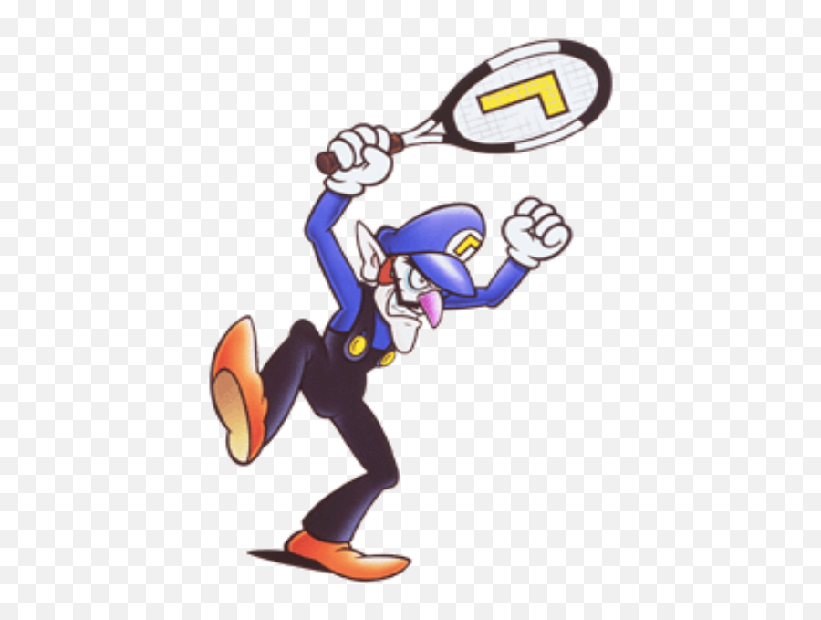 Download Waluigi Mario Tennis - Full Size Png Image Pngkit Mario Tennis 64 Waluigi,Waluigi Transparent