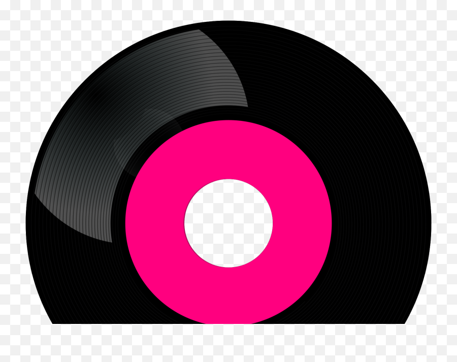 Pink Record Clip Art Icon And Svg - Solid Png,Prognosis Icon