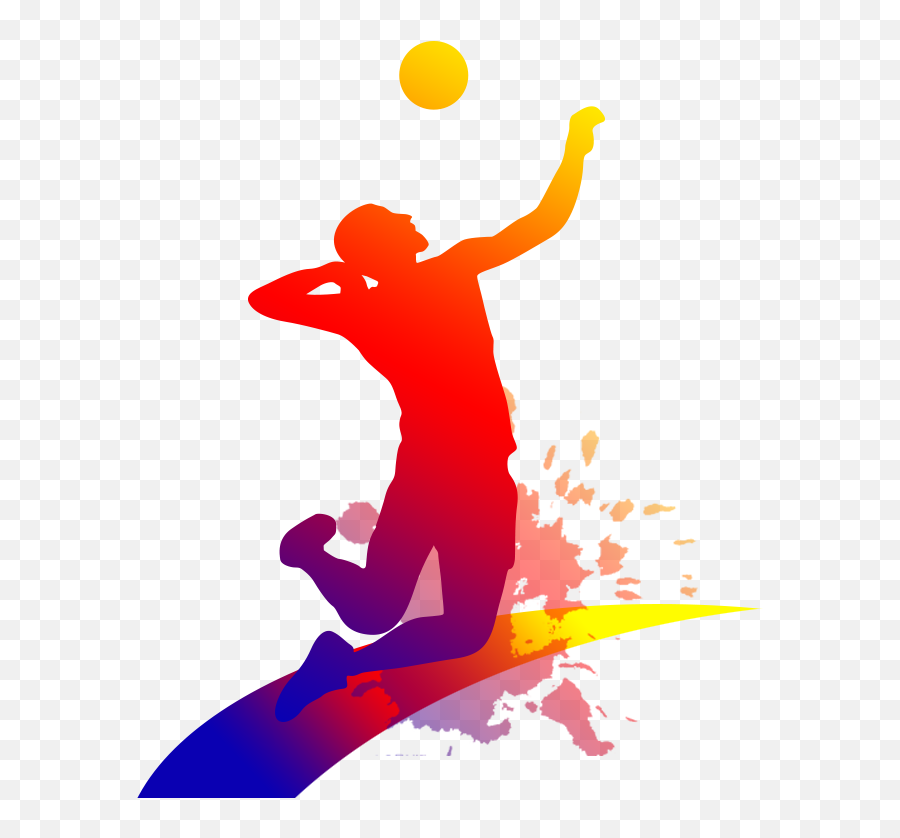 People Free Transparent Image Hd Hq - Volleyball Player Logo Png,Volleyball Transparent Background