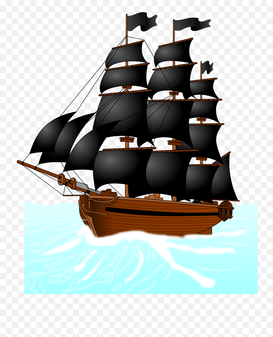 Best Boat Pirate Clipart 23968 - Clipartioncom Animated Pirate Ship Gifs With Transparent Background Png,Pirate Ship Png