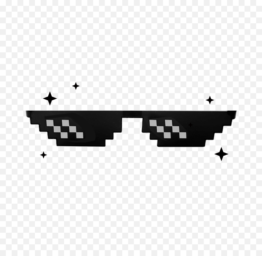 Sunglasses Gangster Png Clip Art Black And White Download - Gafas Thug Life,Thug Life Logo