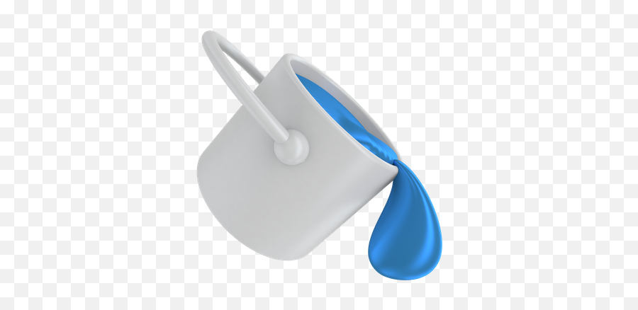 Premium Paint Bucket 3d Download In Png - Cup,Paint 3d Icon