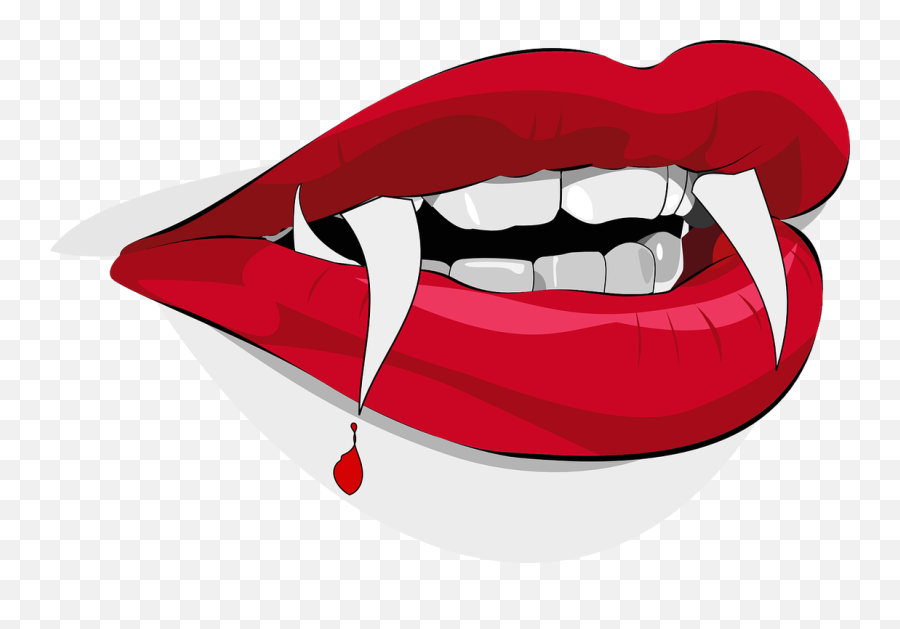 Scared Mouth Png - Mouth Clipart,Vampire Teeth Png