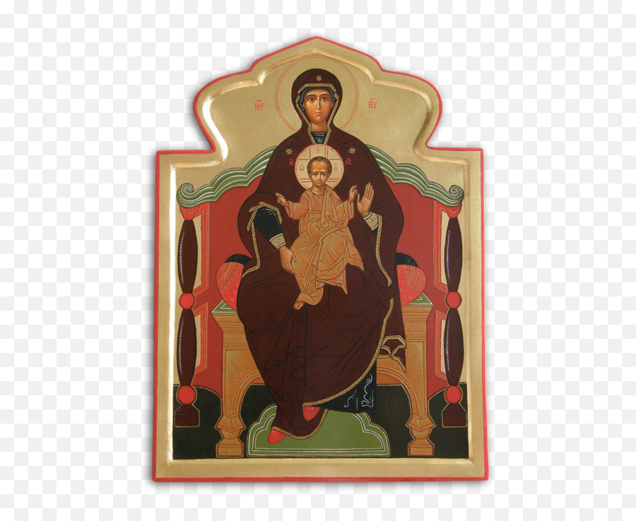 Hand - Painted Orthodox Icons By Zefir Kukushev Religious Item Png,Mary Mother Of God Icon