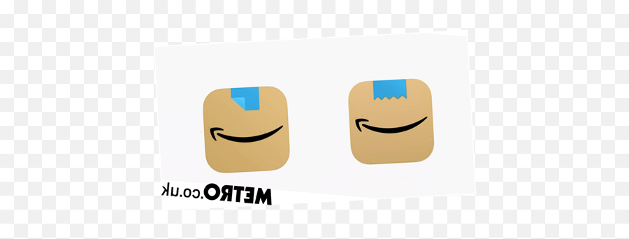 Amazon Changes U0027hitler Moustacheu0027 App Icon After Social - Happy Png,Amazon Social Media Icon