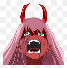 Red Oni Zero Two - Zero Two Anime Young Full Size Png Zero Two Red Oni,Oni Png