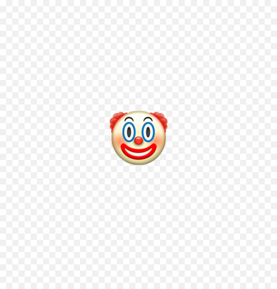 Clown Apple Emoji Transparent Png - Stickpng Clown Face,Emoji Pngs