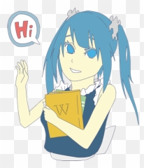 Filewikipetan V2018 - Say Hipng Wikimedia Commons Cartoon,Anime Smile Png