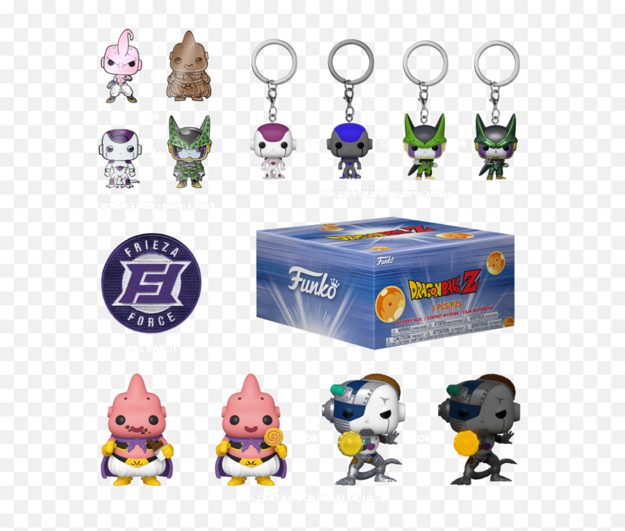 Funko Pop Dragon Ball Z - Villains Exclusive Collector Box Dbz Funko Mystery Box Png,Overwatch Medal Icon